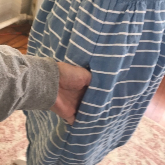 Gap blue/white striped mini dress - Picture 3 of 5